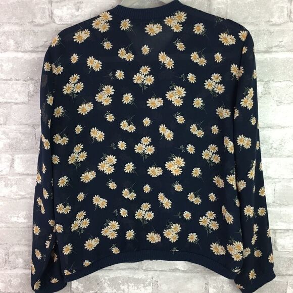 About A Girl Daisy Bomber Jacket Medium - Picture 3 of 8